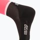 CEP Tall 4.0 női kompressziós futó zokni rózsaszín/fekete 4