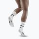 CEP női kompressziós futó zokni 4.0 Mid Cut fehér 6