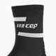 CEP női kompressziós futó zokni 4.0 Mid Cut fekete 3