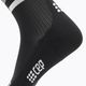 CEP női kompressziós futó zokni 4.0 Mid Cut fekete 4