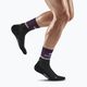 CEP Férfi kompressziós futó zokni 4.0 Mid Cut lila/fekete 5
