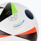 Focilabda adidas Fussballliebe Competition Euro 2024 white/black/glow blue méret 4 3