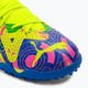 PUMA Future Match Energy TT + Mid Jr gyermek labdarúgócipő ultra kék/sárga riasztás/világító rózsaszín 7