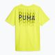 Férfi edzőpóló PUMA Graphic Tee Puma Fit sárga bojtos PUMA Graphic Tee Puma Fit sárga bojtos 2