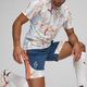 Férfi futball rövidnadrág PUMA Neymar JR Creativity Training ocean tropic/hot heat 6