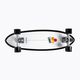 Carver C7 Raw 31.75" CI Black Beauty surfskateboard 2019 Komplett fehér és fekete C1013011020