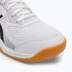 ASICS férfi squash cipő Upcourt 5 fehér / biztonsági sárga 7