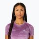 ASICS női futópóló Seamless felső lila árnyalat/mély lila színben 4