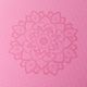 Yoga Design Lab Flow Pure jógaszőnyeg rózsaszín FM-6-Pure Mandala Rose 4