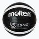 Kosárlabda Molten B6D3500-KS black/silver méret 6 4