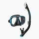 TUSA Powerview maszk + snorkel búvárszett fekete/zöld UC 2425
