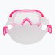 TUSA búvárszett maszk + snorkel rózsaszín UC-0211PFY 4