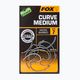 Fox Edges pontyhorgok Armapoint Curve Shank Medium szürke CHK203 2