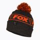 Fox International Collection Booble fekete/narancssárga téli sapka 3