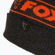 Fox International Collection Bobble fekete/narancssárga téli sapka 4