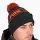 Fox International Collection Bobble fekete/narancssárga téli sapka 6