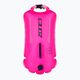 biztonsági bója ZONE3 Safety Buoy/Dry Bag Recycled 28 l high vis pink