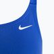 Női egyrészes fürdőruha Nike Hydrastrong Solid Fastback kék NESSA001-494 3