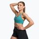 Gymshark Ruched Training Sports fauna teal fitnesz melltartó