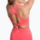 Gymshark nyitott hátú edző sport sport polka rózsaszín fitness melltartó 4