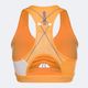 Gymshark Pulse Sports barack narancssárga/fehér fitness melltartó 7