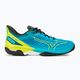 Férfi tenisz cipő Mizuno Wave Exceed Tour 5 CC jet blue/bolt2 neon/fekete 2