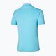 Férfi tenisz póló Mizuno Charge Shadow Polo blue glow 4
