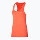 Női futó tank top Mizuno Impulse Core Tank nasturtium