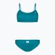 Női kétrészes fürdőruha Nike Essential Sports Bikini világoskék NESSA211-345