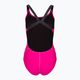 Női egyrészes fürdőruha Nike Logo Tape Fastback rózsaszín NESSB130-672 2