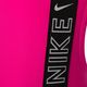 Női egyrészes fürdőruha Nike Logo Tape Fastback rózsaszín NESSB130-672 9