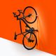 Hornit Clug Roadie kerékpártartó falra szerelhető kerékpártartó fehér és fekete RWB2581 6