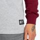 Férfi pulóver Pitbull West Coast Hooded Small Logo grey/burgundy 4