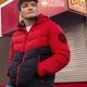Pitbull West Coast férfi pehelypaplan dzseki Mobley piros/fekete 3