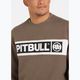 Férfi Pitbull Sherwood Crewneck melegítőfelső barna 4