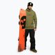 Férfi 4F khaki színű snowboard dzseki H4Z22-SFM001F 2