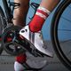 LUXA Aszimmetrikus kerékpáros zokni piros LUHE19SAMRS 5