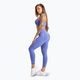 Női edző leggings Gym Glamour Push Up 2.0 levendula színű edző leggings 4