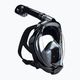 AQUASTIC fekete snorkeling szett Fullface Maszk + Uszony SMFA-01SC 10