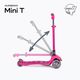 HUMBAKA Mini T háromkerekű gyermek robogó rózsaszín HBK-S6T 3