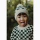 KID STORY Merino zöld sakktáblás gyermek pulóver 7