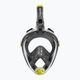 AQUA-SPEED Spectra 2.0 teljes arcú maszk snorkelinghez fekete színben 2