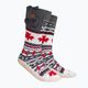 Glovii GQ4 fehér/piros/szürke fűthető papucs zoknival 2