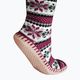 Glovii GQ5 fehér/piros/szürke fűthető papucs zoknival 3
