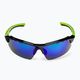 GOG kerékpáros szemüveg Faun fekete / zöld / többszínű zöld E579-3 4
