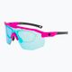 GOG kerékpáros szemüveg Argo matt neon rózsaszín/fekete/fehér-kék E506-2 8