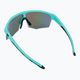 GOG Athena matt türkiz / fekete / polikromatikus fehér-kék kerékpáros szemüveg E508-2 2