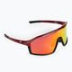 GOG kerékpáros szemüveg Odyss matt bordó / fekete / polikromatikus piros E605-4 2