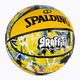 Spalding Graffiti 7 kosárlabda zöld/sárga 2000049338 2
