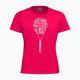 HEAD női tenisz póló Typo rózsaszín 814512